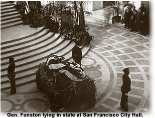Gen. Funston Lying in State at SF City Hall